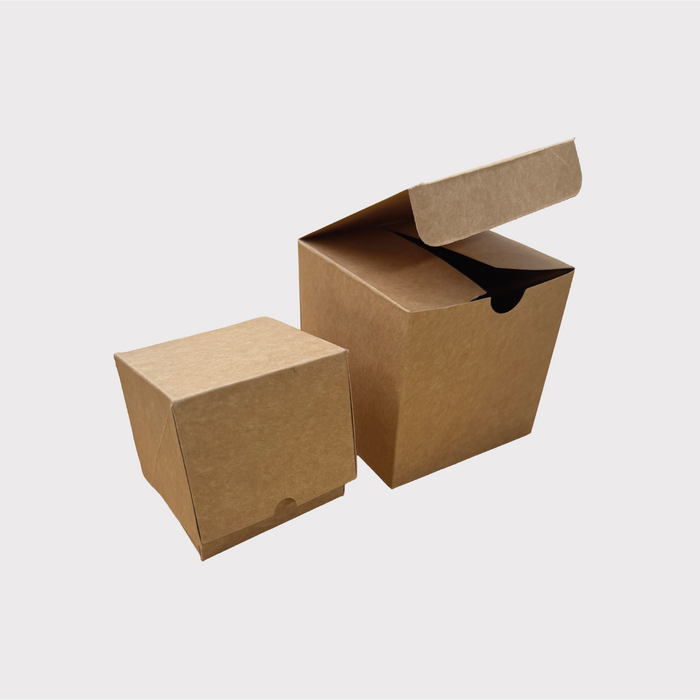 Caja Vela Kraft 16 Pts  9 x 9 x 9 cm